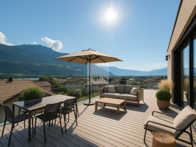 Résidence contemporaine de 4 appartements en duplex entièrement loués à vendre - Immeuble de rendement locatif pour Investisseur image 1