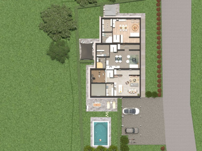 Villa contiguë avec jardin / Lot B image 11