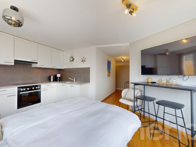 Superbe studio ensoleillé à Crans-Montana image 4