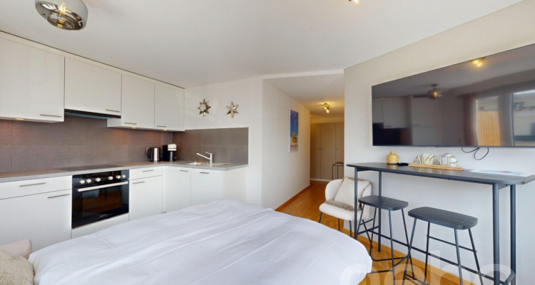 Superbe studio ensoleillé à Crans-Montana image 4