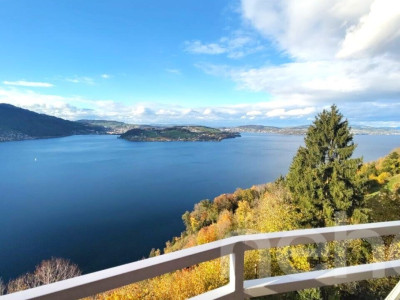 Charmevolle 3.5-Zimmer-Wohnung mit atemberaubendem See- und Bergblick image 2