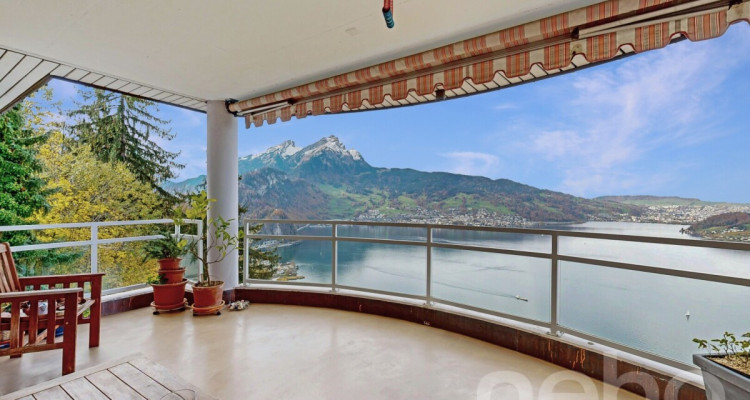 Charmevolle 3.5-Zimmer-Wohnung mit atemberaubendem See- und Bergblick image 11