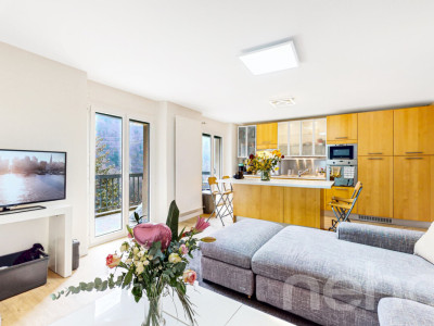 Dernier étage à Territet, avec cachet et vue sur le lac et les Alpes image 1