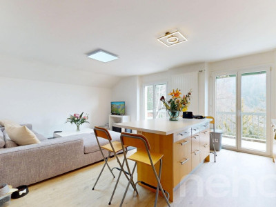 Dernier étage à Territet, avec cachet et vue sur le lac et les Alpes image 3