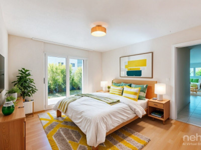 Bel appartement lumineux de 4.5 pièces avec terrasse et jardin image 5