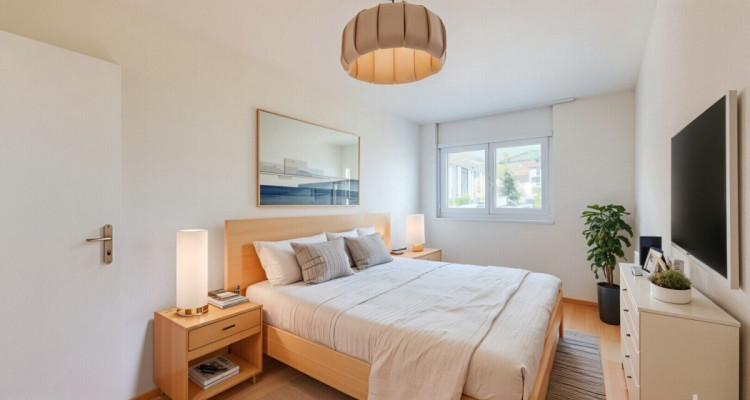 Bel appartement lumineux de 4.5 pièces avec terrasse et jardin image 4