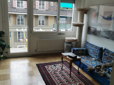 Magnifique 2 pièces avec balcon aux Pâquis  image 1