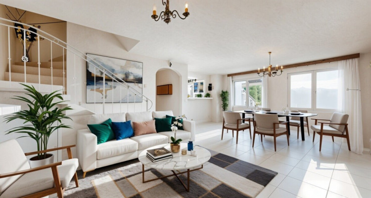 Lumineux duplex à deux pas du centre de Morges image 1