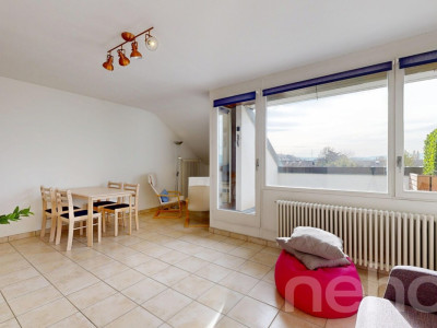 Attique 2.5 pièces à Perly : calme, verdure et luminosité image 2