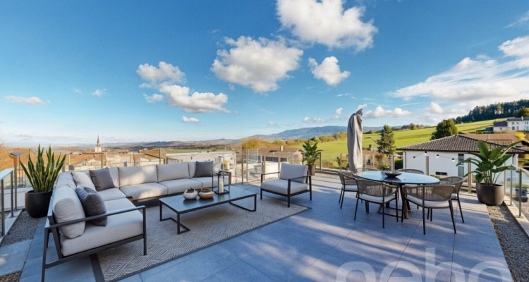 Élégant 4,5 pièces, lumière et vue époustouflante image 1