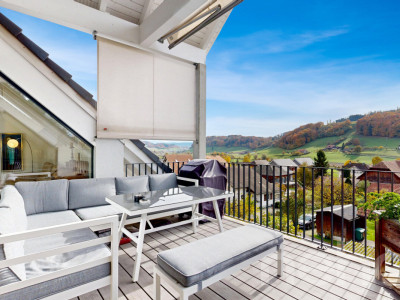 Moderne Duplex-Oase mit Alpenblick, Sauna & Loggia image 11