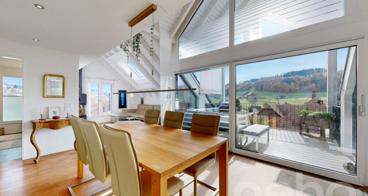 Moderne Duplex-Oase mit Alpenblick, Sauna & Loggia image 2