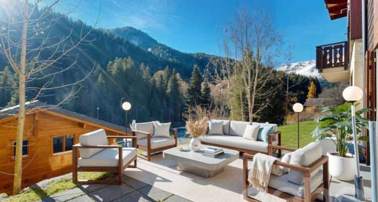 Duplex lumineux avec grande terrasse au c?ur de Morgins image 1