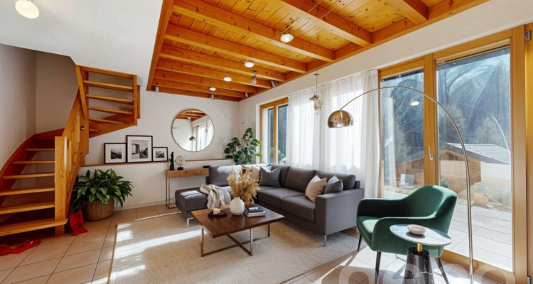 Duplex lumineux avec grande terrasse au c?ur de Morgins image 2