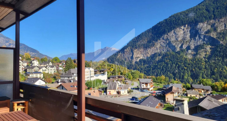 Appartement 2,5 P rénové, grande terrasse sud et véranda image 1