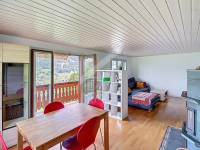 Chalet en madrier, vue exceptionnelle et imprenable image 3