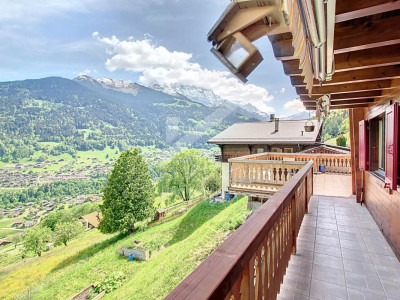 Chalet en madrier, vue exceptionnelle et imprenable image 11