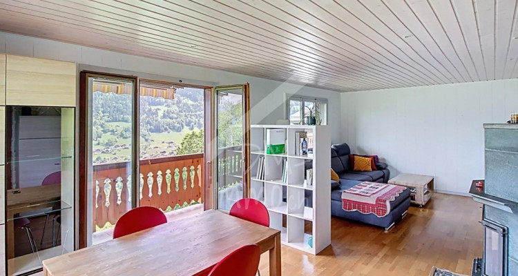 Chalet en madrier, vue exceptionnelle et imprenable image 3