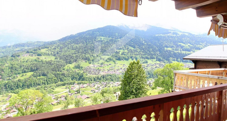 Chalet en madrier, vue exceptionnelle et imprenable image 13