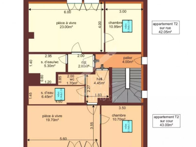 Immeuble à rénover - 6 appartements 3 commerces image 10