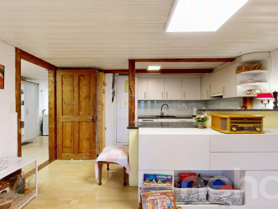 4.5-Zimmer-Wohnung mit Chalet Flair image 4