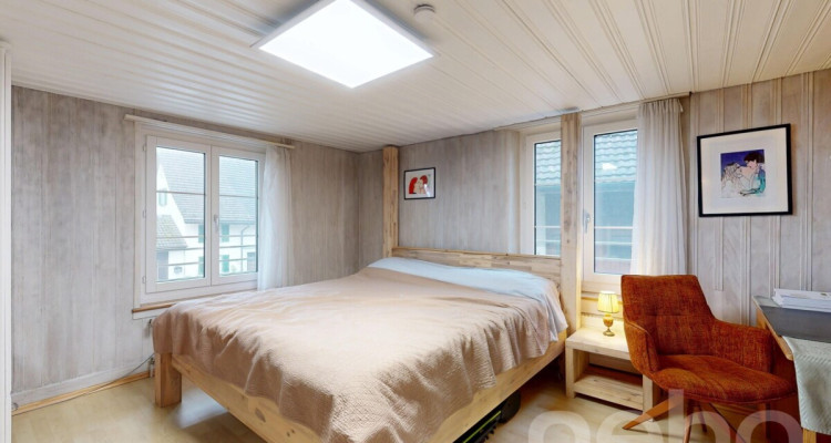 4.5-Zimmer-Wohnung mit Chalet Flair image 10