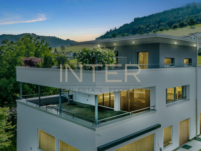 Grosszügige Attika-Maisonette zum Wohlfühlen in Ebikon - 5.5-Zimmerwohnung mit Panoramasicht image 1