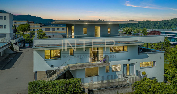Grosszügige Attika-Maisonette zum Wohlfühlen in Ebikon - 5.5-Zimmerwohnung mit Panoramasicht image 2