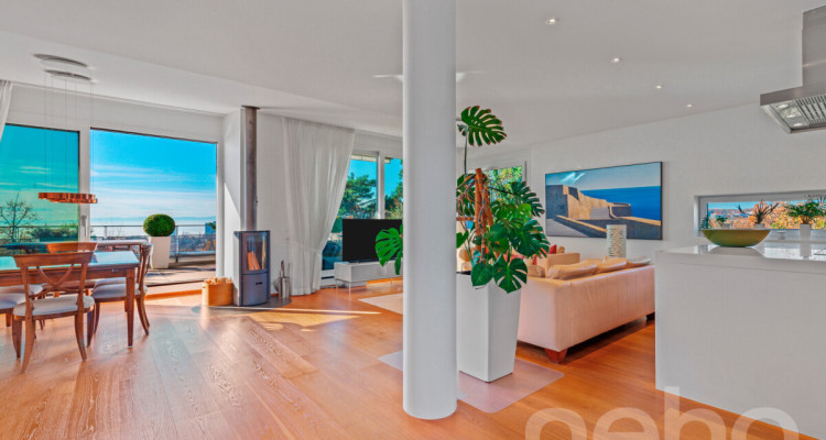 Duplex d?exception alliant calme absolu et vue panoramique sur le lac image 2