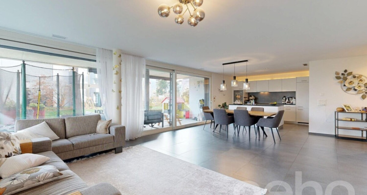 Moderne 3.5-Zimmer-Gartenwohnung image 1