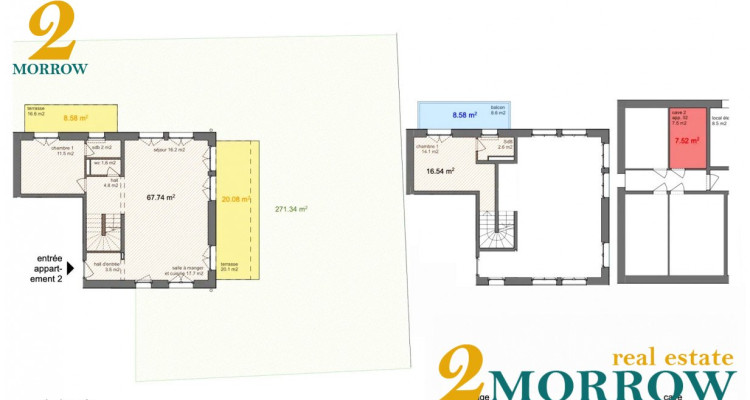 Appartement 4 – 5.5 pièces en duplex avec deux balcons image 9
