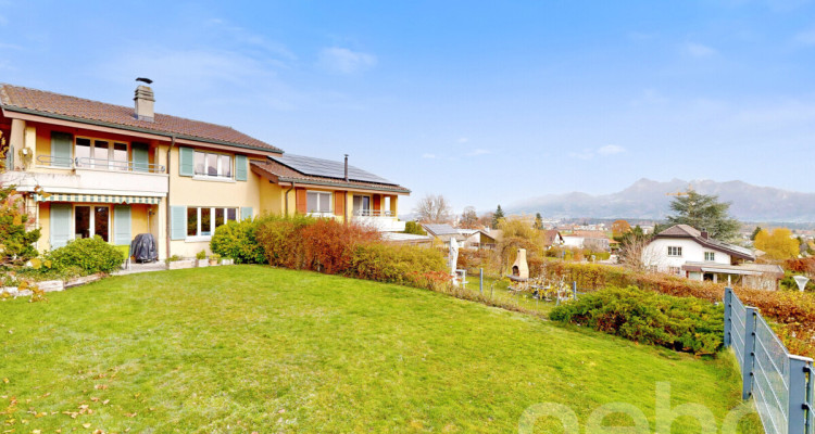 Villa jumelée avec jardin à La Tour-de-Trême image 1