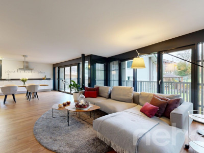 Moderne und grosszügige 4.5-Zimmerwohnung mit Schwedenofen image 1