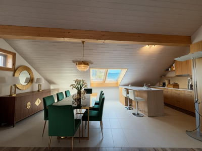 Superbe attique contemporain THPE 5 pièces - Vue dégagée et calme absolu image 2