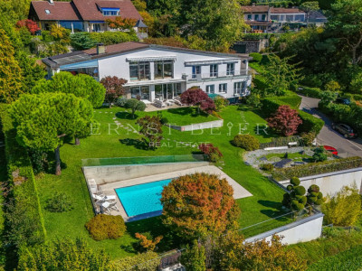 Propriété de prestige avec jardin paysager, piscine et panorama sur le Léman image 10