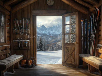 Magnifique chalet de montagne avec vue imprenable image 7