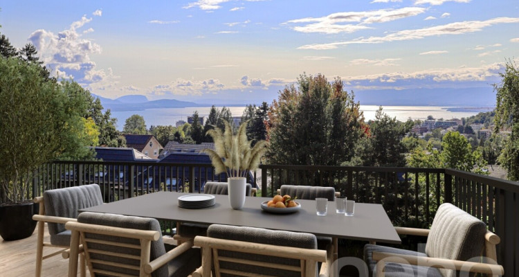 Duplex de standing avec vue exceptionnelle sur le lac image 4