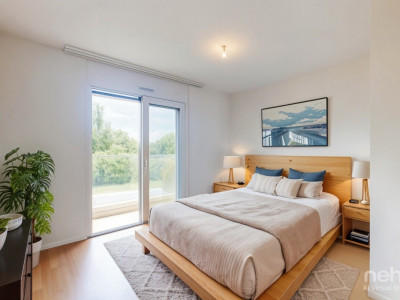 Appartement lumineux de 3.5 pièces avec un vaste balcon image 2