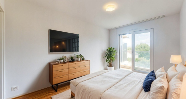 Appartement lumineux de 3.5 pièces avec un vaste balcon image 4