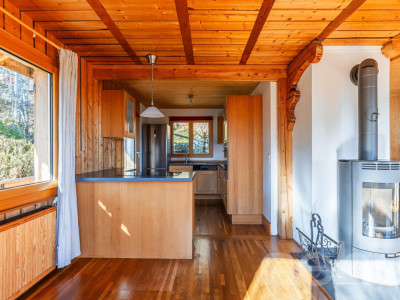 Chalet d?exception à St-Cergue, vue panoramique lac et montagnes image 5