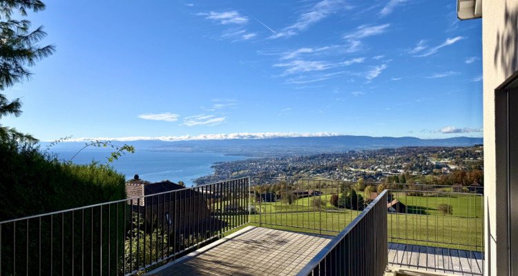 Maison avec vue spectaculaire sur le Léman image 2