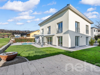 Modernes Einfamilienhaus mit Weitsicht und privatem Schwimmbad image 2