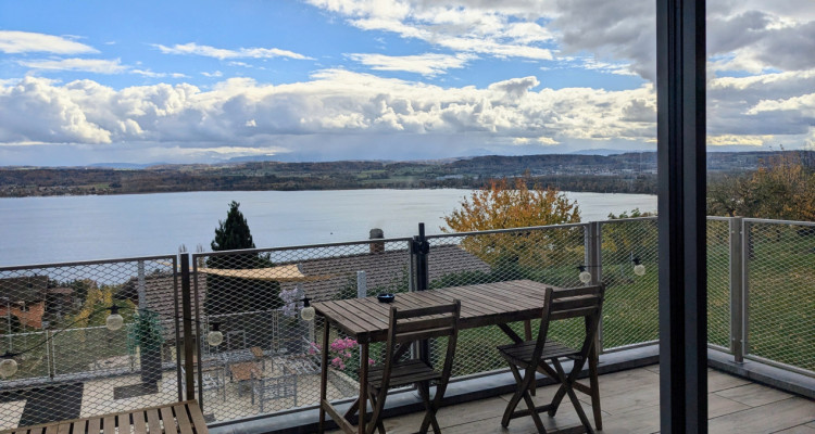 Duplex dexception avec vue imprenable sur le lac de Morat et les Alpes image 1