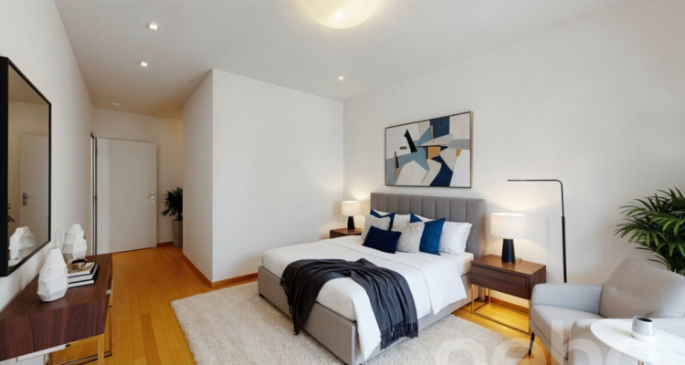 Rez-de-jardin d?exception avec piscine chauffée et vue lac?Alpes image 9