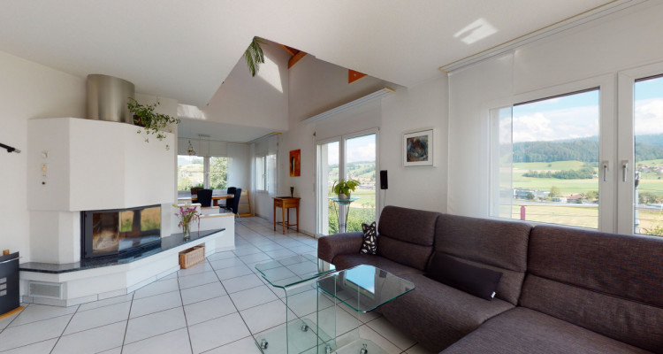 5.5 Zimmer Einfamilienhaus mit schönem Garten und herrlicher Aussicht image 4