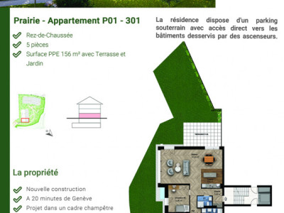 Appartement nouvelle réalisation Les Côteaux de Peney image 7