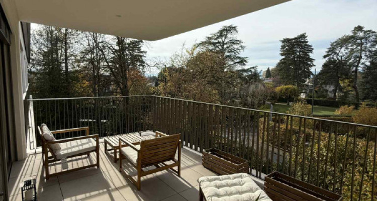 URGENCE – REPRISE DE BAIL : MAGNIFIQUE 3 PIÈCES ATTIQUE À VESSY (GENÈVE) image 1