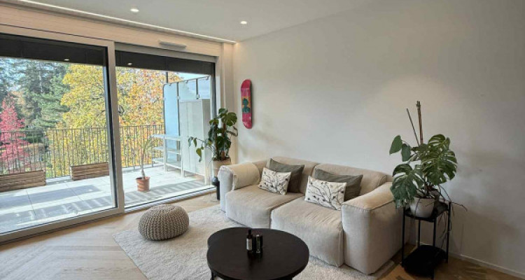 URGENCE – REPRISE DE BAIL : MAGNIFIQUE 3 PIÈCES ATTIQUE À VESSY (GENÈVE) image 2