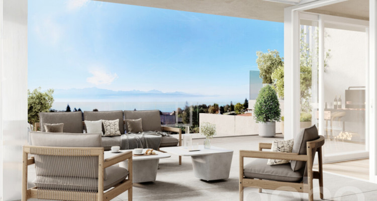 Splendide 4.5 pièces haut de gamme avec terrasse spacieuse et ambiance image 7