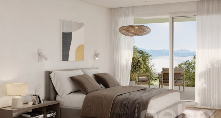 Splendide 4.5 pièces haut de gamme avec terrasse et vue sur le lac image 1